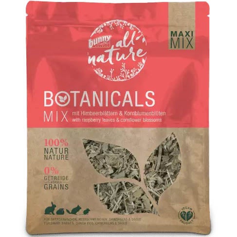 Bunny Botanicals Maxi vadelma & ruiskukka 400 g