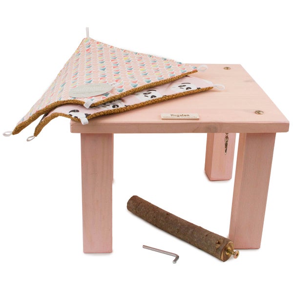 HugAlan Uni-Jakkara & 2 kpl L&ouml;k&ouml;-Riippua