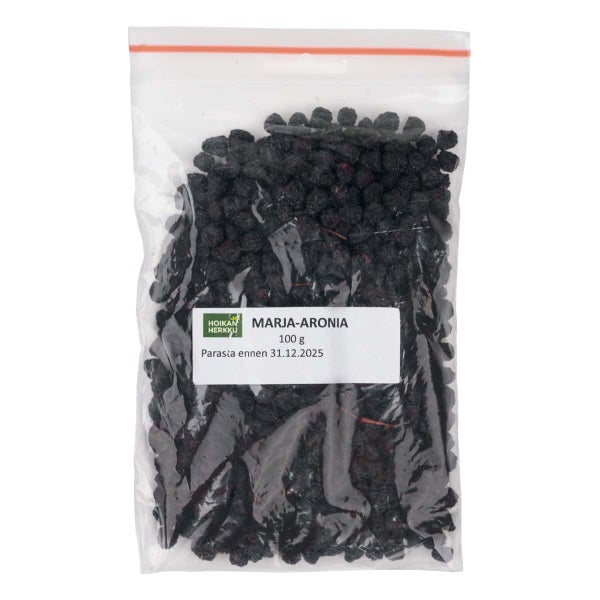 Kuivattu marja-aronia 100 g pussissa