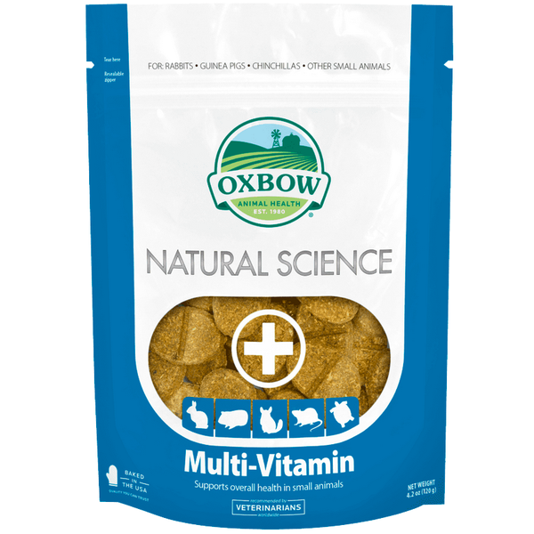 POISTUVA Oxbow Natural Science Multi-Vitamin 120 g