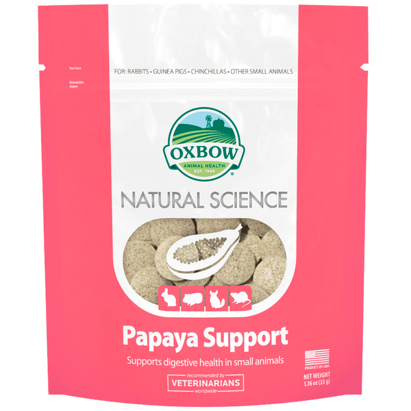 POISTUVA Oxbow Natural Science Papaya Support 33 g