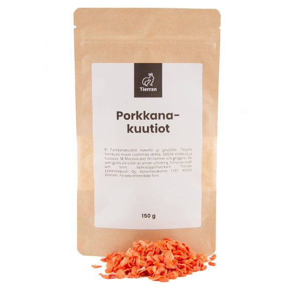 Tierran porkkanakuutiot 150 g